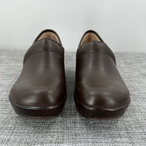 JBU Jambu Cordoba Slip on Clogs Shoes US 7 M Brown Leather Comfort - Picture 3 of 16